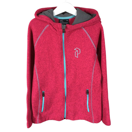Unisex Peak Performance - Fleece jacket, size 146 - 152 - Pink ()