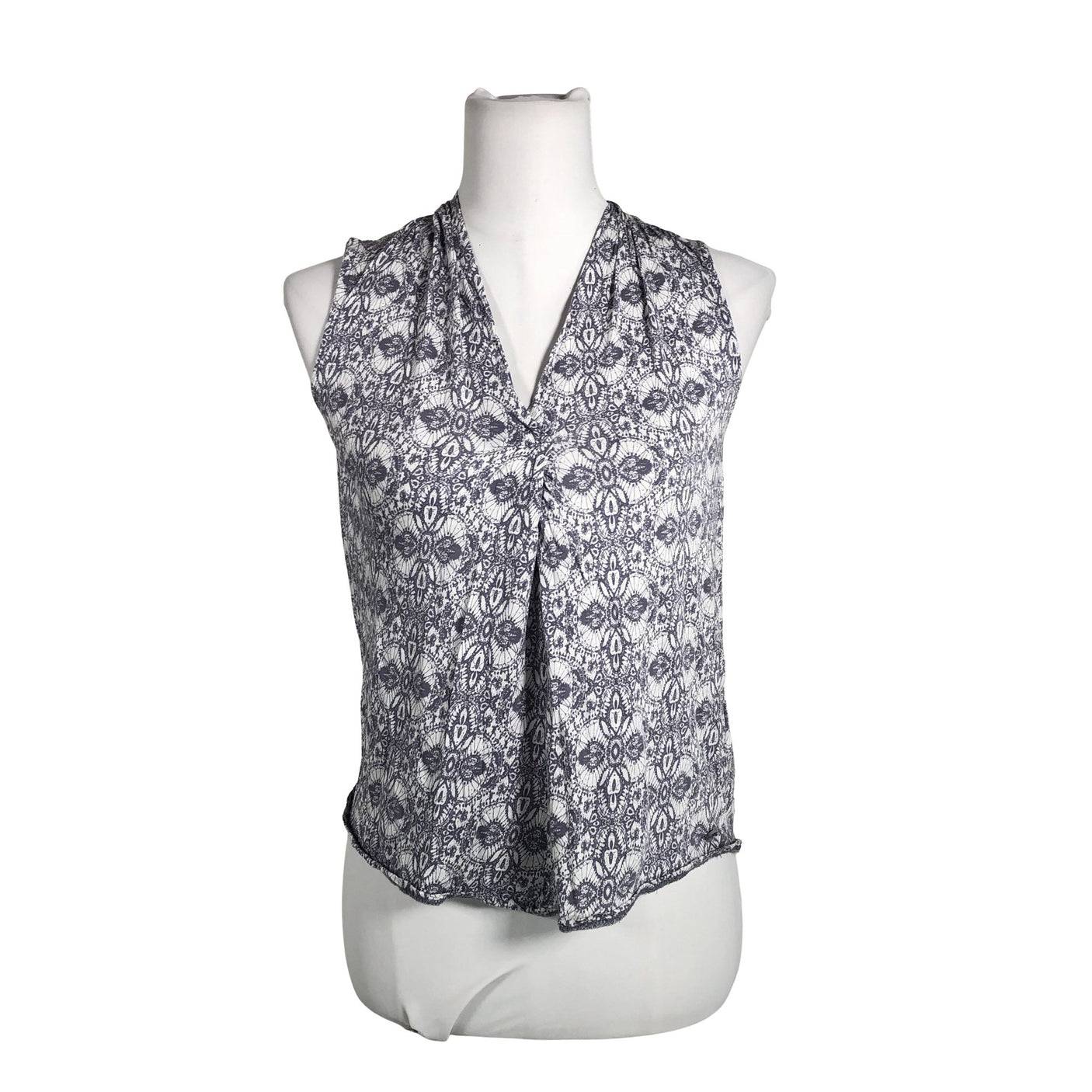 Unisex Marc O'Polo - Tricot tank top, size 34 - Gray (1)
