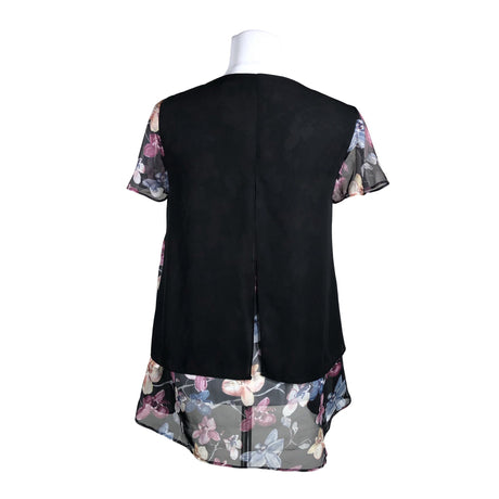 Unisex S.T.I - Sports shirt, short sleeve, size 38 - Black (2)