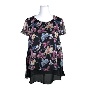 Unisex S.T.I - Sports shirt, short sleeve, size 38 - Black (1)