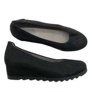 Unisex Jenny - Wedge heel shoes, size 38 - Black (1)
