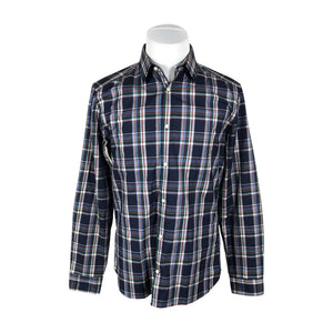 Unisex Riley - Collared shirt, size L - Blue (1)