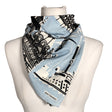 Unisex Marimekko - Scarf, size Mini - Light blue ()
