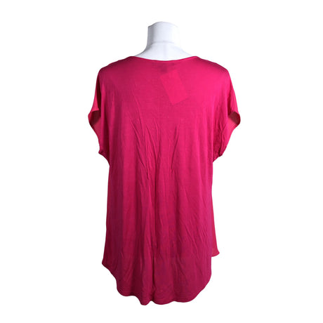 Unisex I-N-C International Concepts - Short-sleeved blouse, size 40 - Pink (2)