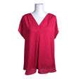 Unisex I-N-C International Concepts - Short-sleeved blouse, size 40 - Pink ()