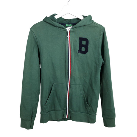 Unisex Benetton - Hoodie, size 158 - 164 - Green ()