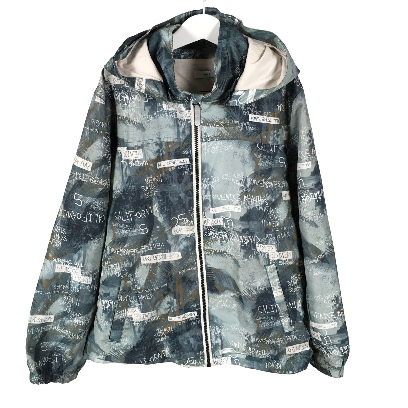 Unisex Name It - Spring/Fall jacket, size 146 - 152 - Green (1)