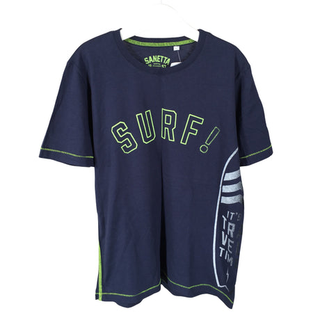 Unisex Sanetta - T-shirt, size 146 - 152 - Blue ()