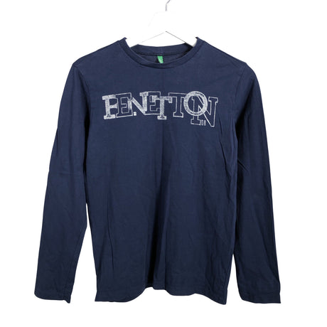 Unisex Benetton - Tricot shirt, size 158 - 164 - Blue ()
