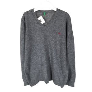 Unisex Benetton - Sweater, size 146 - 152 - Gray (1)