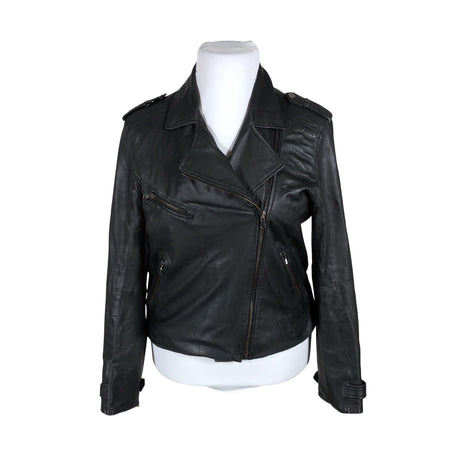 Unisex Friitala - Leather jacket, size 44 - Black ()