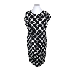 Unisex Nanso - Schiffon dress, size 44 - Black (1)