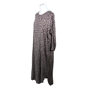 Unisex Papu - Maxi dress, size 38 - Brown (3)