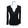 Unisex Arket - Tricot shirt, size 38 - Black ()