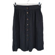Unisex Kaiko - Fabric skirt, size 38 - Black ()