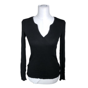 Unisex Arket - Tricot shirt, size 38 - Black (1)
