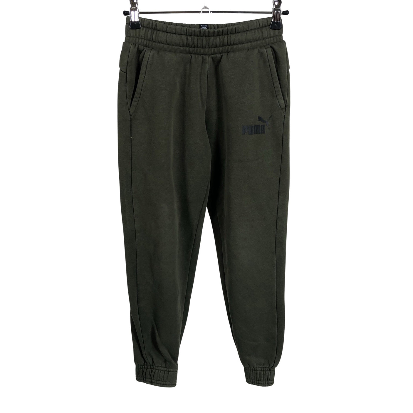 Unisex Puma - Sweatpants, size 134 - 140 - Green (1)