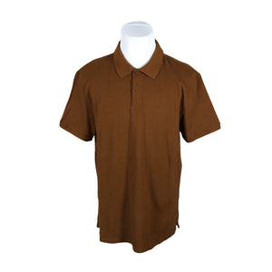 Unisex Construe - Polo shirt, size XXL - Brown (1)