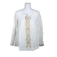 Unisex Part two - Blouse, size 36 - White ()