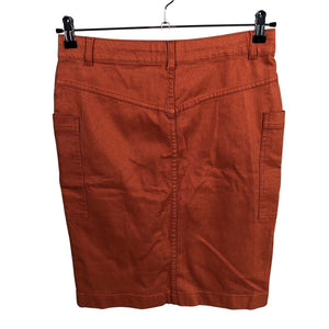 Unisex Nanso - Denim skirt, size 36 - Orange (2)