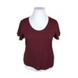 Unisex Comma - T-shirt, size 44 - Wine red ()