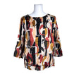 Unisex Ril's - Blouse, size 38 - Wine red ()