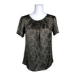 Unisex Ril's - Short-sleeved blouse, size 38 - Gray ()