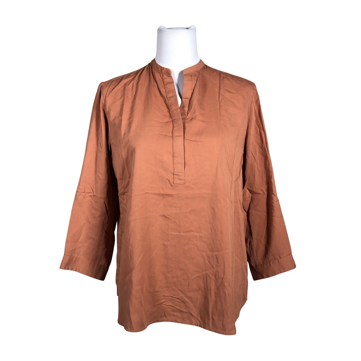 Unisex Uniqlo - Blouse, size 38 - Brown (1)