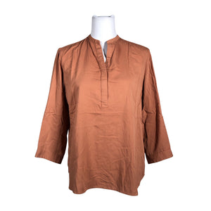 Unisex Uniqlo - Blouse, size 38 - Brown (1)