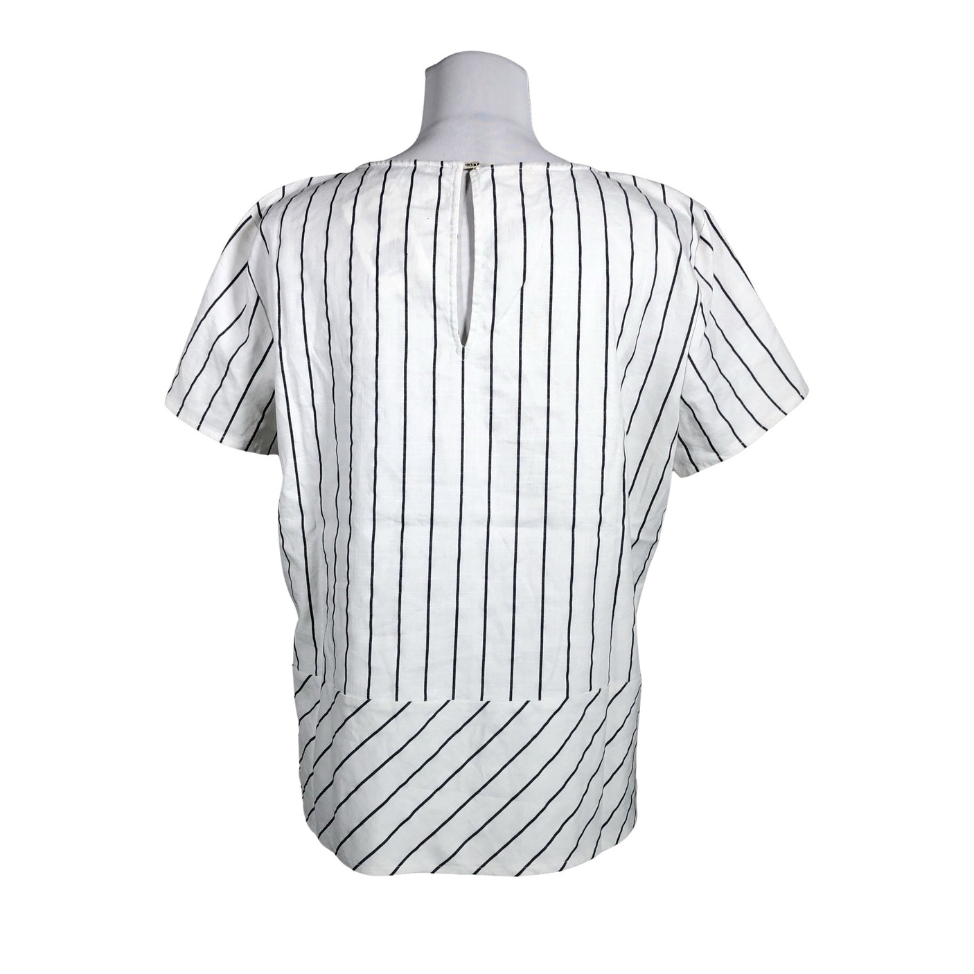 Unisex Esprit - Short-sleeved blouse, size 40 - White (2)