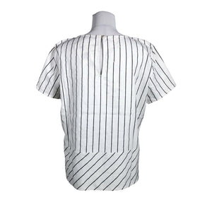 Unisex Esprit - Short-sleeved blouse, size 40 - White (2)
