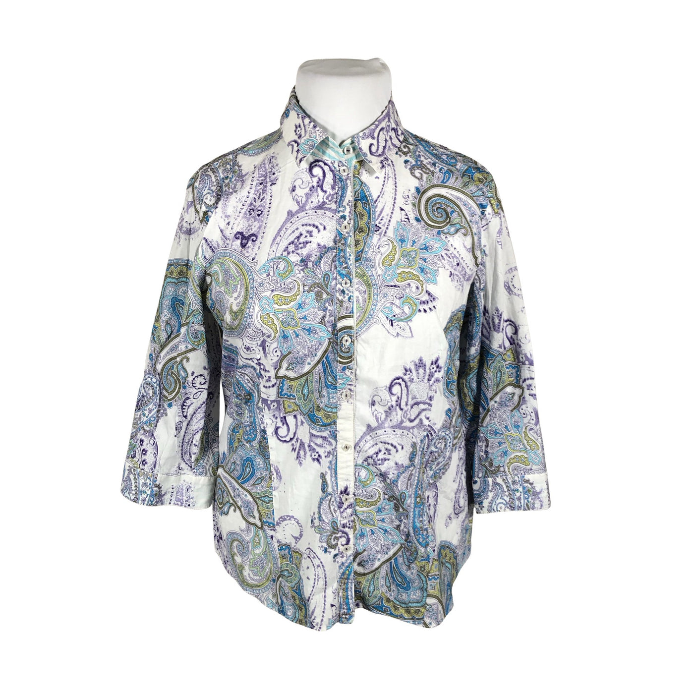 Unisex Gerry Weber - Collared shirt, size 44 - White (1)