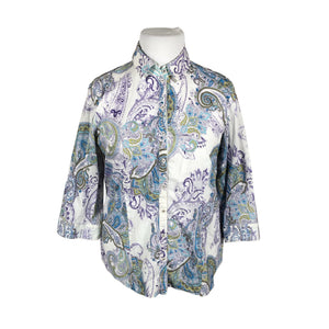 Unisex Gerry Weber - Collared shirt, size 44 - White (1)