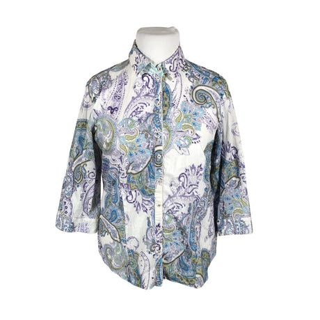 Unisex Gerry Weber - Collared shirt, size 44 - White ()