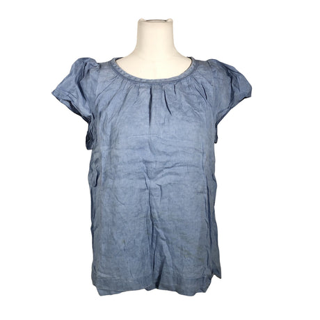 Unisex Part two - Short-sleeved blouse, size 40 - Light blue ()