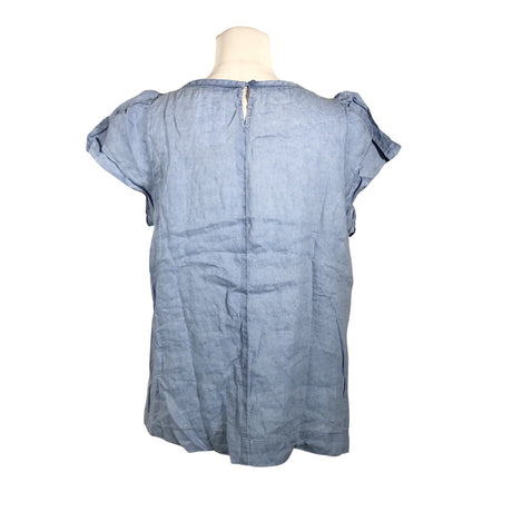 Unisex Part two - Short-sleeved blouse, size 40 - Light blue (2)