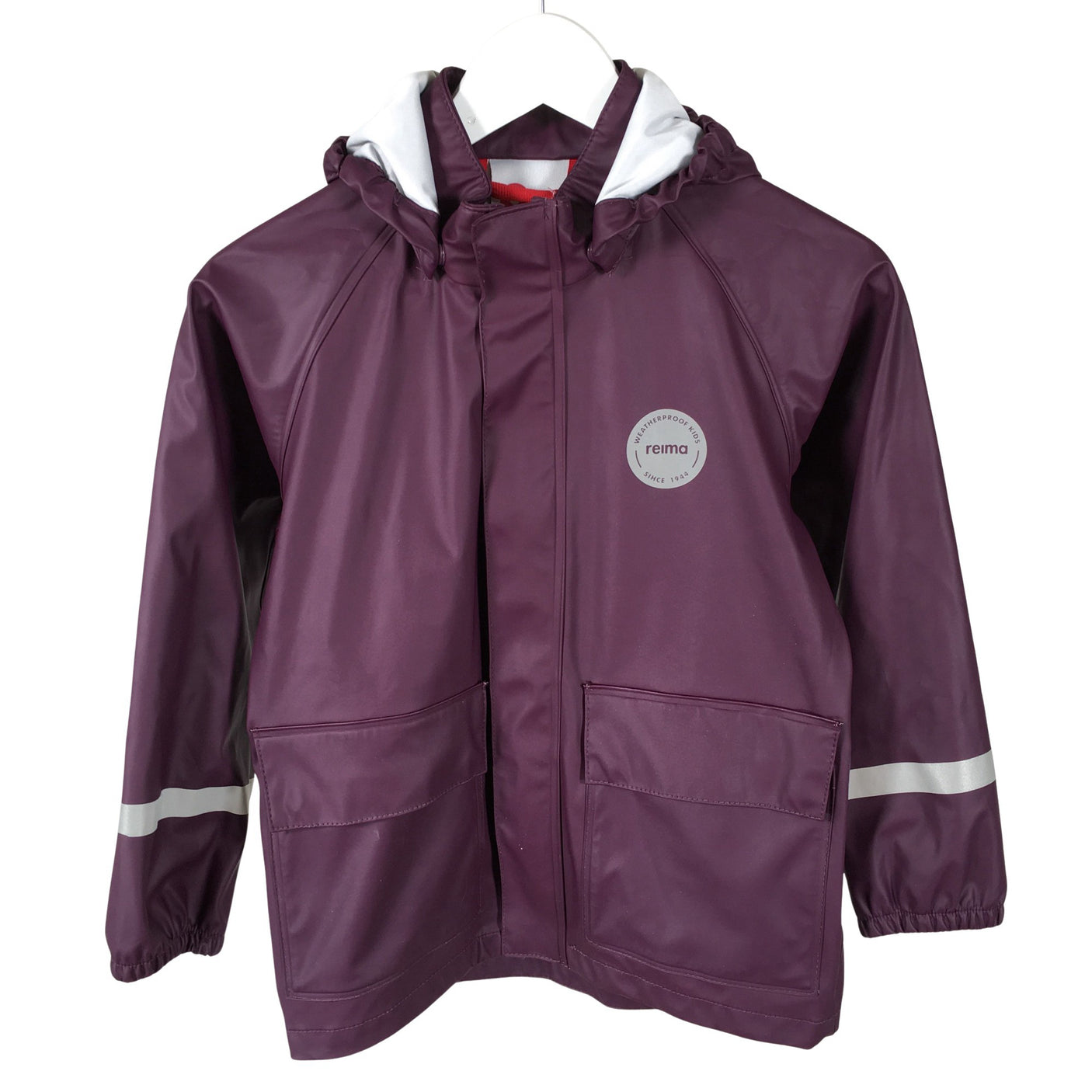 Unisex Reima - Rain jacket, size 122 - 128 - Violet (1)