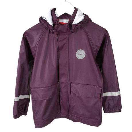 Unisex Reima - Rain jacket, size 122 - 128 - Violet ()