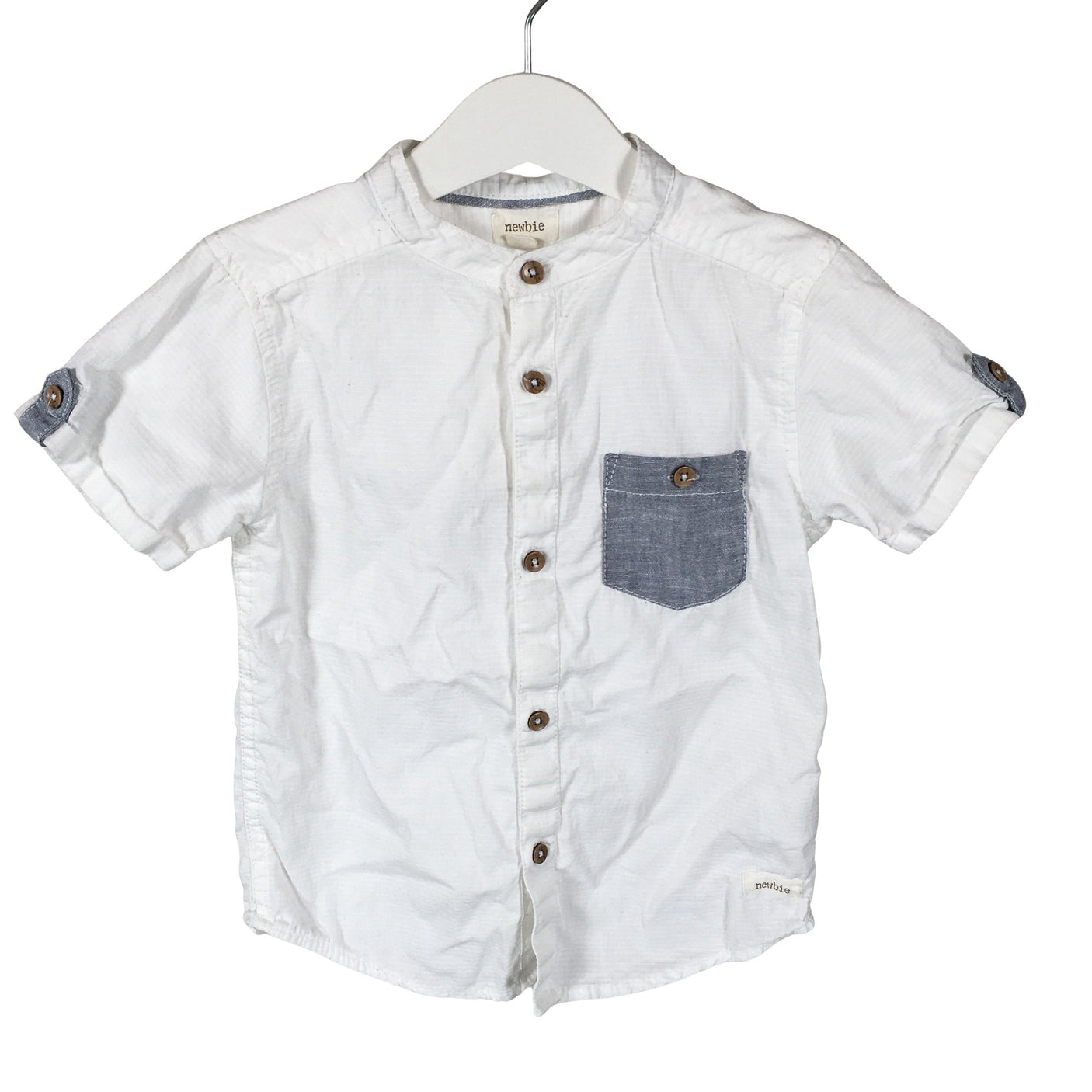 Unisex Newbie - T-shirt, size 98 - 104 - White (1)