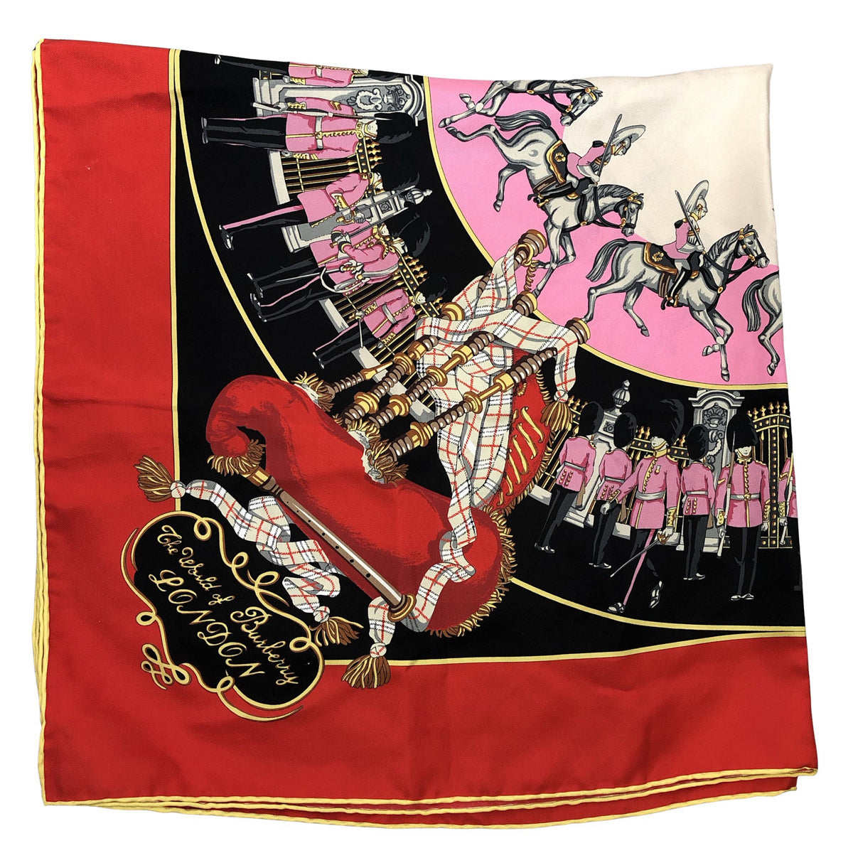 Unisex Burberry - Scarf, size Midi - Red (2)