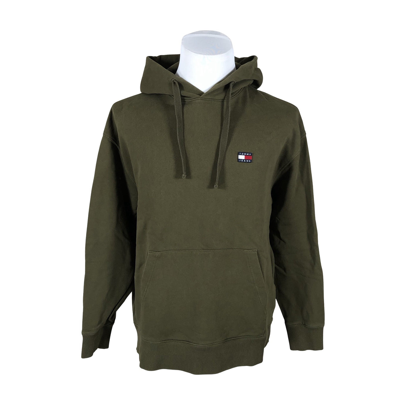 Unisex Tommy Jeans (Tommy Hilfiger) - Hoodie, size L - Green (1)