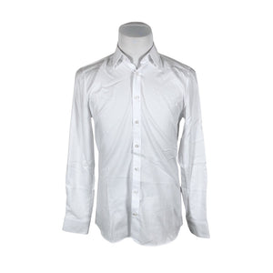 Unisex Olymp - Collared shirt, size M - White (1)