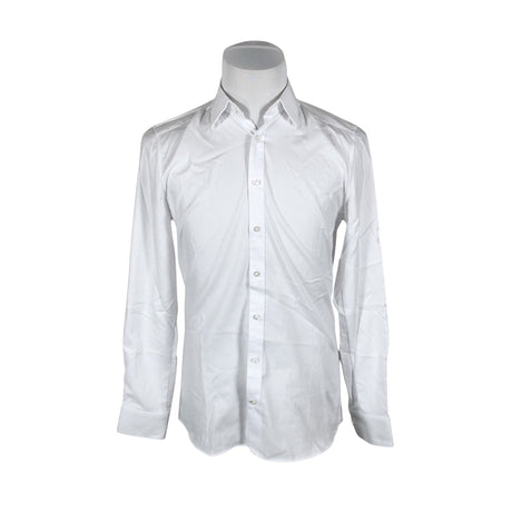 Unisex Olymp - Collared shirt, size M - White ()