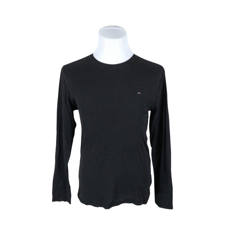 Unisex Tommy Jeans (Tommy Hilfiger) - Tricot shirt, size L - Black ()