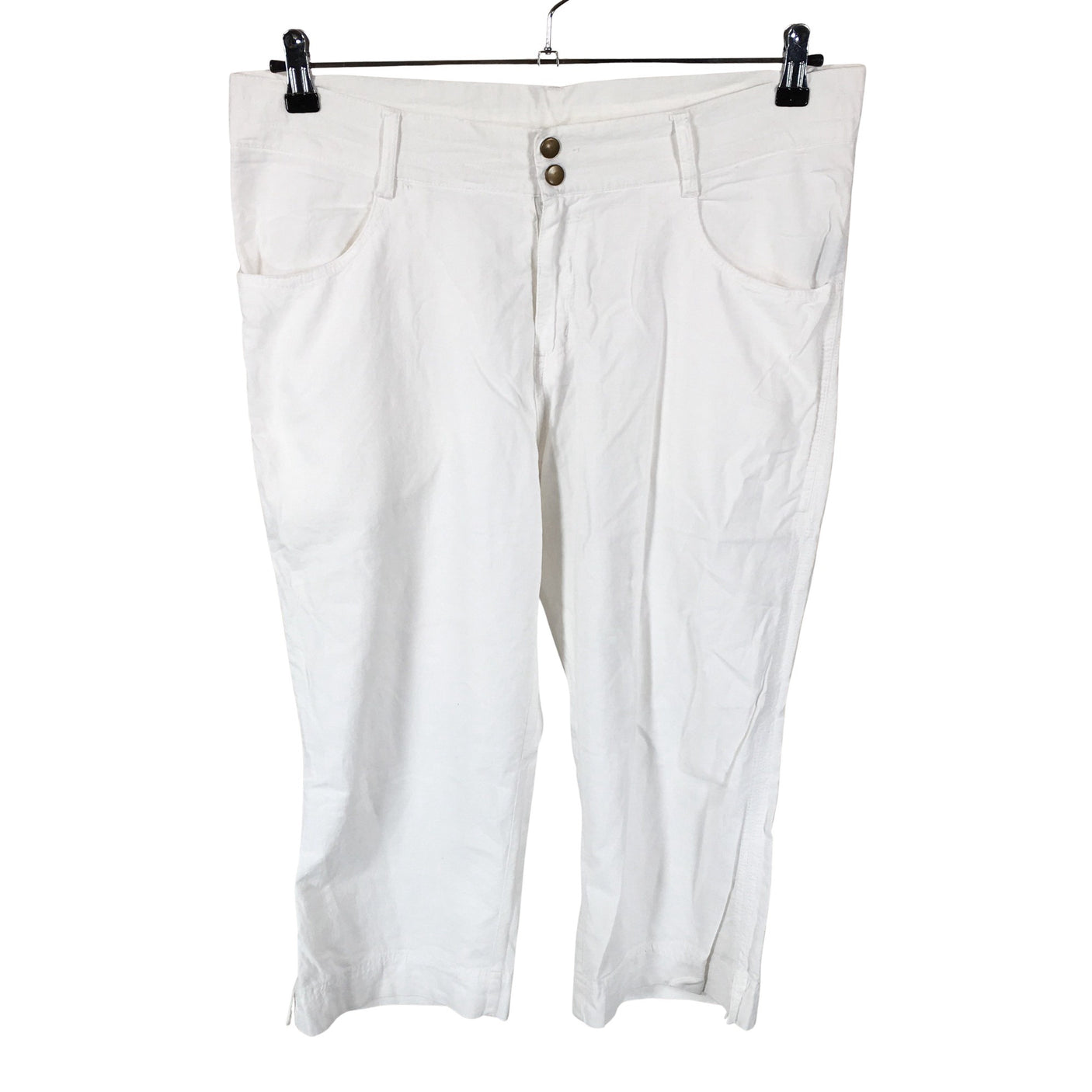 Unisex Ann Miller - Capri pants, size 42 - White (1)