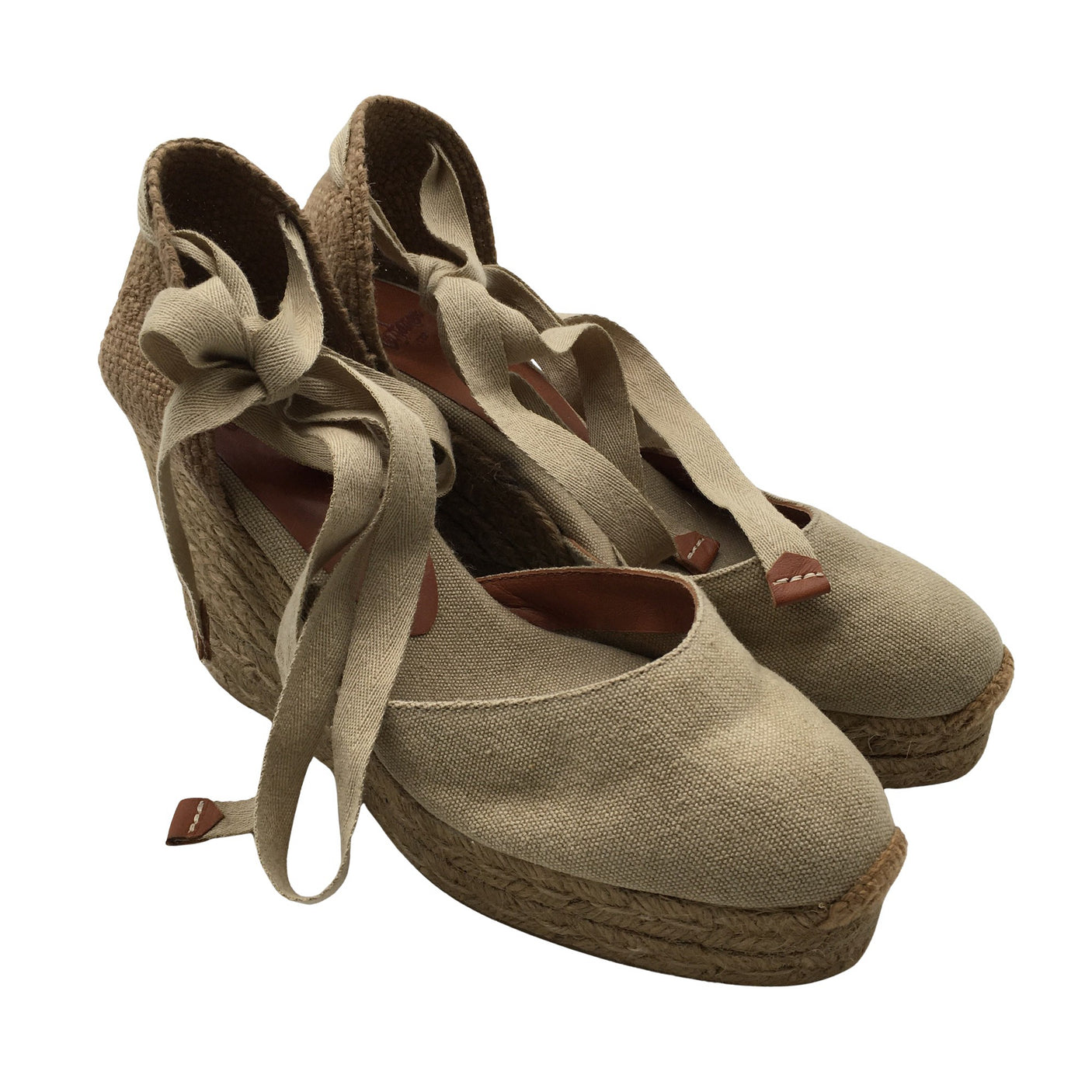 Unisex Castañer - Wedge heel shoes, size 38 - Brown (2)