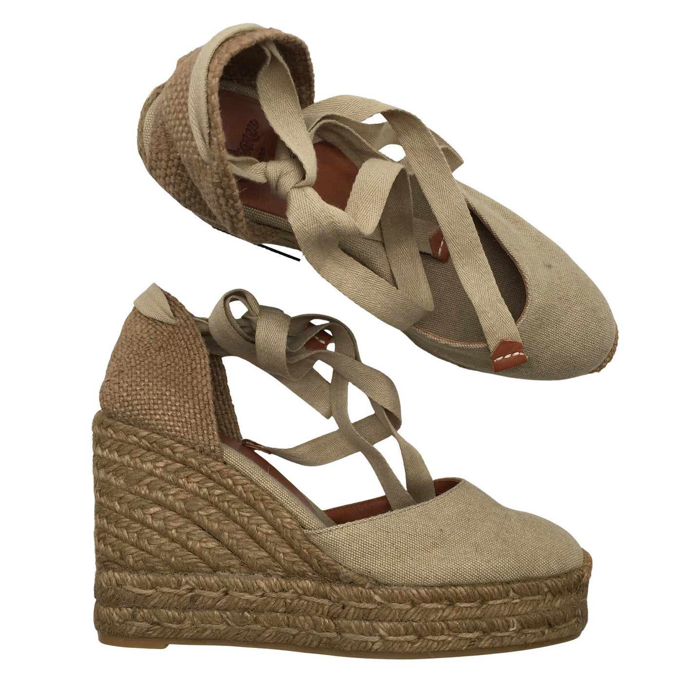 Unisex Castañer - Wedge heel shoes, size 38 - Brown (1)