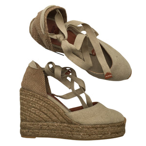 Unisex Castañer - Wedge heel shoes, size 38 - Brown (1)
