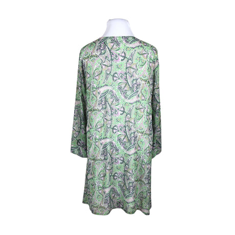 Unisex Ana Alcazar - Schiffon dress, size 44 - Green (2)