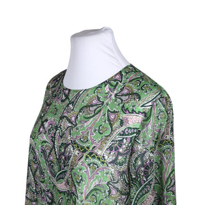 Unisex Ana Alcazar - Schiffon dress, size 44 - Green (3)